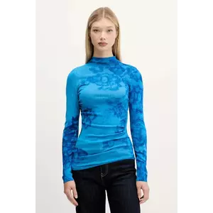 Desigual pulover OTTAWA light, cu turtleneck, 25WWJF38 imagine