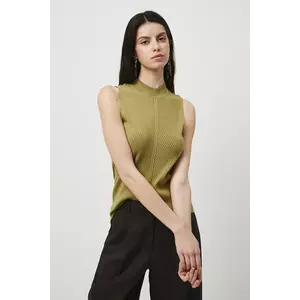 Medicine top culoarea verde, cu turtleneck imagine