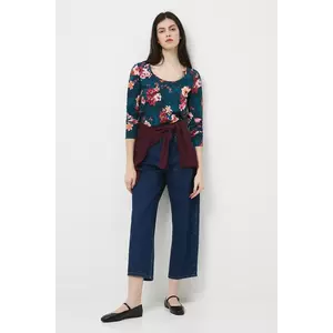 Medicine longsleeve culoarea turcoaz imagine