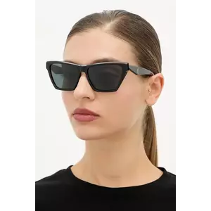 Saint Laurent ochelari de soare culoarea negru, SL M103 imagine