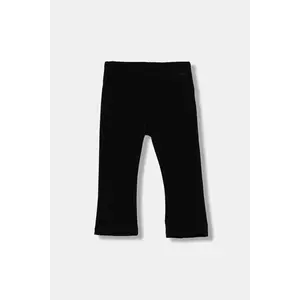 United Colors of Benetton pantaloni de trening pentru copii culoarea negru, uni, 3DKEGF028 imagine