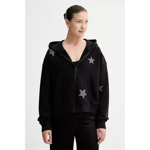 ZADIG&VOLTAIRE bluza culoarea negru, cu glugă, cu imprimeu, JWSS01666 imagine