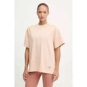 adidas by Stella McCartney tricou sport culoarea bej, JW4525 imagine