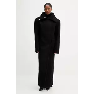 PRESSIAT palton culoarea negru, PRE312FW24 imagine