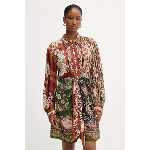 Farm Rio rochie culoarea portocaliu, mini, evazați, 340088 imagine