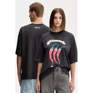 Barrow tricou din bumbac culoarea gri, cu imprimeu, F5BWUATH079 imagine