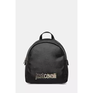 Just Cavalli rucsac culoarea negru, mic, cu imprimeu, 79RA4BBD ZS766 imagine