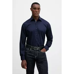 Paul&Shark cămașă din bumbac culoarea bleumarin, cu guler italian, regular, 15313041CF imagine