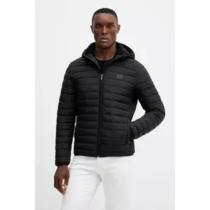 Trussardi geacă culoarea negru, de tranziție, F004M000009N imagine