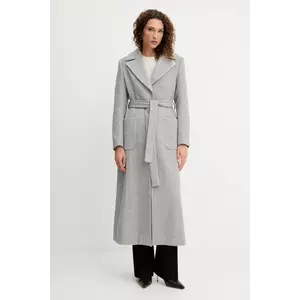 Fracomina palton de lână culoarea gri, FS25WC1011W819K3 imagine