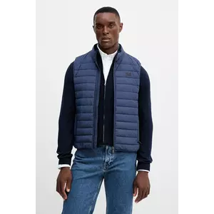 Trussardi vestă culoarea bleumarin, de tranziție, F006M000011N imagine