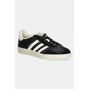 adidas Originals sneakers din piele Gazelle Indoor culoarea negru, JQ8385 imagine