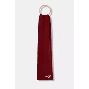 Weekend Max Mara fular de lână BARDIES culoarea bordo, uni, 2525746035600 imagine