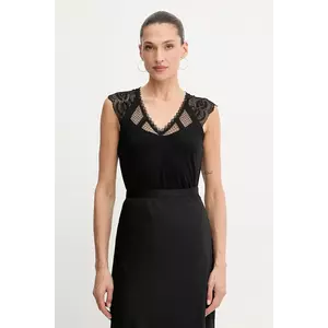 Morgan top culoarea negru, DEMYL imagine