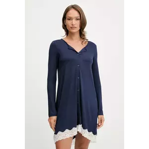 United Colors of Benetton cămașă de noapte culoarea bleumarin, 3Z123C143 imagine