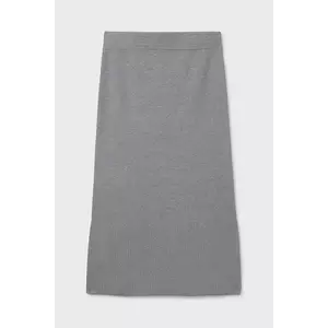 Mayoral fustă fete culoarea gri, midi, drept, 7904 imagine