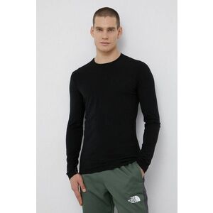 Icebreaker Lenjerie de corp functionala din lână culoarea negru imagine