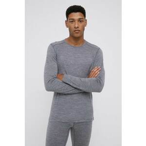 Icebreaker Lenjerie de corp functionala din lână culoarea gri imagine