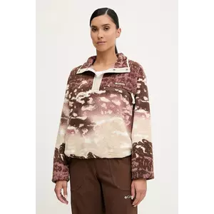 Columbia hanorac Helvetia culoarea bej, cu imprimeu, 2098501 imagine
