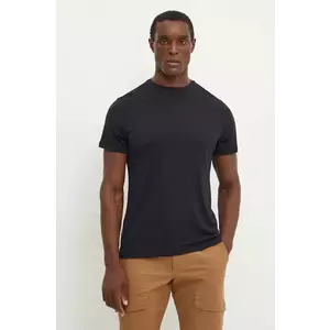 Icebreaker tricou sport Merino 125 Cool-Lite Sphere III culoarea negru, neted, IB0A56ZM0011 imagine