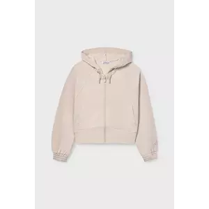 Mayoral bluză culoarea bej, cu glugă, 7439 imagine