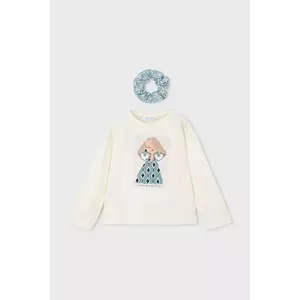 Mayoral longsleeve din bumbac culoarea verde, 4006 imagine