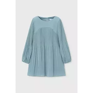 Mayoral rochie culoarea verde, mini, evazați, 4922 imagine