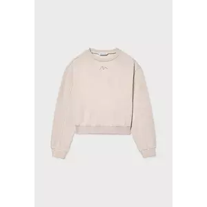 Mayoral bluză copii culoarea bej, uni, 7422 imagine