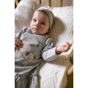 Mayoral Newborn compleu bebe 2-pack culoarea gri, mini, evazati, 2809 imagine