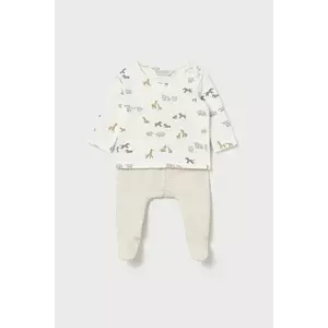 Mayoral Newborn compleu bebe 2-pack culoarea bej, 2567 imagine