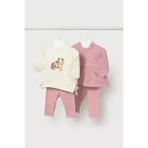 Mayoral Newborn compleu bebe culoarea roz, 2726 imagine