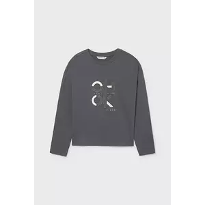 Mayoral longsleeve copii culoarea turcoaz, 7028 imagine