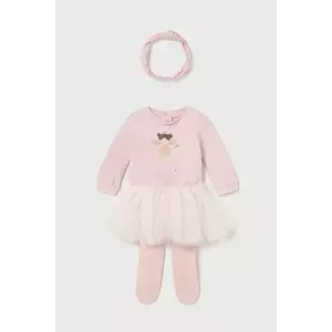 Mayoral Newborn compleu bebe culoarea roz, 2810 imagine