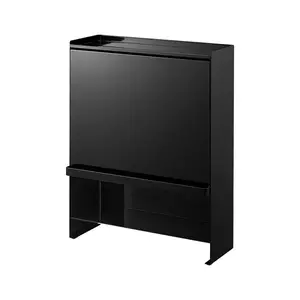 Yamazaki dulap pentru condimente Tower 38 x 16, 3 x 49, 2 cm culoarea negru imagine