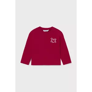 Mayoral longsleeve bebeluși culoarea roșu, 2079 imagine