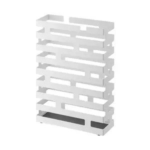 Yamazaki suport de umbrelă Brick 30 x 43 x 10 cm culoarea alb imagine