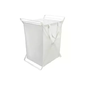 Yamazaki coș de rufe Tower 45 L culoarea alb imagine