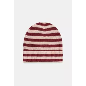 United Colors of Benetton căciulă copii culoarea bordo, 1370QA015 imagine