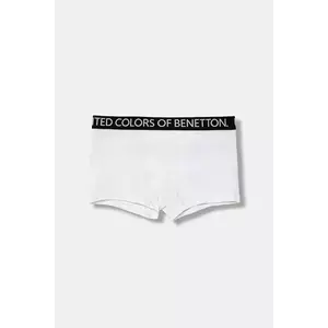 United Colors of Benetton boxeri copii 2-pack culoarea alb, 3OP80X230 imagine