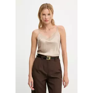 Answear.LAB bluza culoarea bej, neted imagine