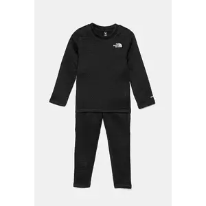 The North Face un set de lenjerie funcțională pentru copii DOTKNIT THERMAL SET culoarea negru, NF0A88VCJK31 imagine