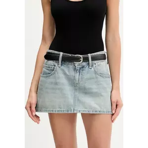 Hollister Co. fustă jeans mini, creion, KI343-5167 imagine