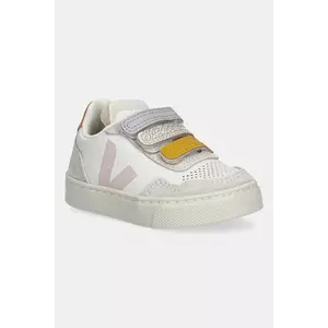Veja teniși din piele pentru copii Small V-90 culoarea bej, SX2021009 imagine