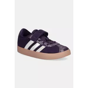adidas sneakers pentru copii VL COURT 3.0 culoarea violet, JP7836 imagine