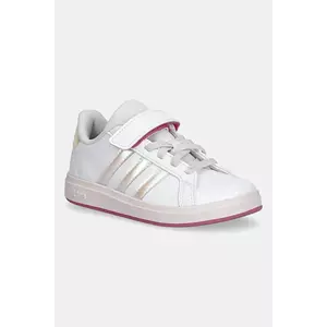 adidas sneakers pentru copii GRAND COURT 2.0 culoarea alb, JS3939 imagine