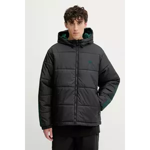 adidas Originals geacă cu două fețe Adicolor culoarea negru, de iarnă, JX6447 imagine