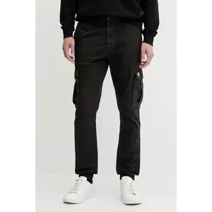 Tommy Jeans pantaloni culoarea negru, cu fason cargo, DM0DM22003 imagine