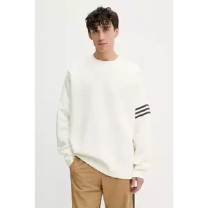 adidas Originals bluză culoarea bej, cu imprimeu, JW7919 imagine