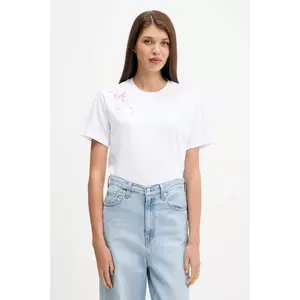 adidas tricou din bumbac W CO BOW T culoarea alb, JX1322 imagine