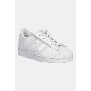 adidas Originals sneakers pentru copii SUPERSTAR LED LIGHTS culoarea alb, JQ6419 imagine